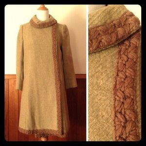 Vintage Wool Coat Jacket